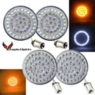 Eagle Lights 2IN Led Turn Signal Kit Front 1157 Rear 1156 Amber Harley-davidson. Fixed Price $159.99.