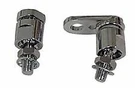 Mid Usa Chrome Turn Signal Relocation Brackets Swivel Kit For Harley 88-UP. Fixed Price $25.95.