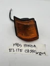 Oem 1985-86 Honda Elite CH250 Rear Left Blinker Turn Signal Cover 33650-KM1-671. Fixed Price $64.99.