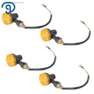 4X Motorcycle Black Amber Turn Signals Blinker Light For Yamaha Kawasaki Honda. Fixed Price $10.64.