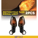 4PCS Smoked Turn Signal Tail Indicator Amber Light For Honda CBR250R 2011-2018. Fixed Price $30.67.