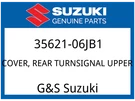 Suzuki Oem Part 35621-06JB1 Cover, Rear Turnsignal Upper. Fixed Price $116.21.