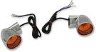 Drag Specialties Bullet Turn Signal Lights Flt Chrome 2020-1377. Fixed Price $147.61.