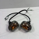Oem Genuine Buddy Scooter Front Turn Signals, Left Right Black Clear Lens. Fixed Price $40.00.