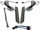 Custom Dynamics CD-FORK-SS6-SC Light Led Smoke 10-13 Road Street Glide. Fixed Price $169.99.