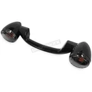 Bikers Choice Black Rear Turn Signal Lights And Bar W/smoke Lens - 161803. Fixed Price $213.84.