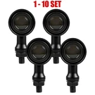 4-40X Motorcycle Blinker Black Led Bullet Turn Signal Tail Brake Light Amber&red. Fixed Price $81.26.