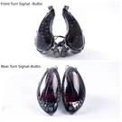 Front + Rear Turn Signals Smoke Lens With Bulbs For Suzuki Hayabusa GSXR1300. Fixed Price $68.25.