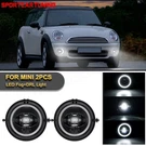 Led Halo Daytime Running Lights Fog Lamps Assembly For Mini Cooper R55 R56 R57. Fixed Price $125.54.