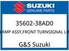 Suzuki Oem Part 35602-38AD0 Lamp Assy, Front Turnsignal,. Fixed Price $128.22.