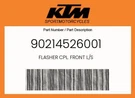 Ktm Genuine Flasher Cpl. Front L/s - 90214526001. Fixed Price $43.15.