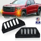 Front Air Duct Fog Light White Drl Amber Turn Signal For 22-26 Gmc Sierra 1500. Fixed Price $83.19.