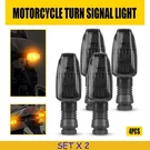 8PCS Fit Kawasaki Versys KLE650 2007-2009 Smoked Amber Running Turn Signals. Fixed Price $55.94.