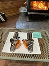 Harley Front Turn Signals 2014 Up Streetglide Touring Roadking Fairing Chrome. Fixed Price $112.50.
