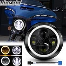 7" Motorcycle Led Headlight Turn Signal Drl For Harley Cafe Racer Davidson. Fixed Price $30.99.