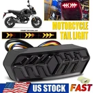Smoked Led Brake Motorcycle Tail Light Turn Signals For Honda Msx GROM125 13-23. Fixed Price $19.99.