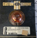 Custom Chrome 27-992 Amber Glass Lens For Bullet Light Nos. Fixed Price $14.00.