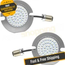 Letric Lighting LLC-FLI-7WAS Flat Switchback 3" Front Turn Signal Inserts. Fixed Price $64.41.