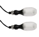 Transparent Universal Oberon Mini Led Motorcycle Indicators & Resistors-pair. Fixed Price $100.73.