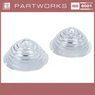 2X Indicator Glass For Porsche 356 '52-'56 Front Clear White L=r. Fixed Price $62.54.