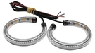 New Cycle Led Front Turn Signal 61MM Clear RAGE-360-61. Fixed Price $95.00.