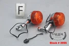 1991 Harley Fxrs Lowrider Convertible Front Turn Signal + Mount Set Chrome #3955. Fixed Price $129.99.