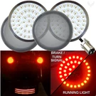 Eagle Lights 2" Harley Led Gen Ii Halo Turn Signals W/ Smoked Lenses Rear 1157. Fixed Price $99.99.