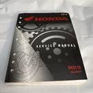 Honda Oem Factory Service Repair Manual / 2010 NHX110 Elite. Fixed Price $100.00.