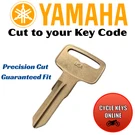Yamaha Motorcycle Keys XS360 XS400 XS1100 QT50 Cut Codes 3901-3950. Fixed Price $9.95.