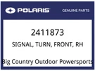 Polaris Oem Part 2411873 Signal, Turn, Front, Rh. Fixed Price $284.99.