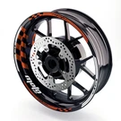 Orange 17 Inch Rim Decal Stickers GP01 Kit For ZZR1400 15 16 18 19 20. Fixed Price $38.15.