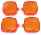 Honda Turn Signal Lens Set 33402-195-023 Amber C70 CT70/110 XL80/100/125. Fixed Price $15.95.