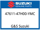 Suzuki Oem Part 47611-47H00-YMC Cover, Frame Rear Rh (silver). Fixed Price $108.06.