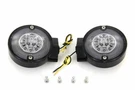 Black Led Turn Signal Set Rear For Harley Davidson By V-twin. Fixed Price $172.40.