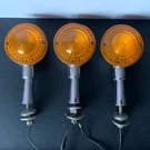 Vintage Motorcycle Amber Turn Signal Imasen SAE71 AU40 26408 Set Of Three. Fixed Price $33.97.