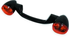 Bikers Choice Fits 91-08 Touring 86-17 Flst Narrow Black Rear Turn Signal Bar. Fixed Price $265.99.