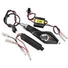 Bikemaster Alien Angle Turn Signals With Resistors Black FA45LEDBLK. Fixed Price $60.88.