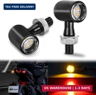 Nilight Motorcycle Rear Led Turn Signals Brake Tail Red Yellow Beam Mini. Fixed Price $30.86.