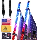 Tavaray 2PCS 2FT Whip Lights With Spring Base, Led App & Rem.... Fixed Price $115.28.