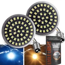 Eagle Lights Midnightedition 2" Front Led Turn Signals White Drl Harley-davidson. Fixed Price $89.99.