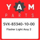 5VX-83340-10-00 Yamaha Flasher Light Assy 2 5VX833401000, New Genuine Oem Part. Fixed Price $92.15.