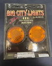 Adjure Big City Lights Hexagon Amber Rear Led Turn Signals 86-99 Touring Harleys. Fixed Price $49.99.