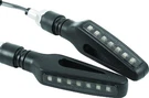 Bikemaster Turn Signals Sequential Hollow 7 Led Amber Smoke 85X25MM 266190. Fixed Price $41.99.
