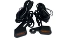 Drag Specialties 2040-3056 Led Handlebar Marker Lights Black W/ Amber Lens. Fixed Price $116.43.