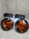 2PC 7" Amber Arrow Lens Bus, Truck & Trailer Turn Signal Light With Bracket. Fixed Price $29.99.