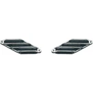 New Honda Goldwing GL1500 Chrome Diamond Light Lens Grilles Pair Kuryakyn 3600. Fixed Price $75.00.