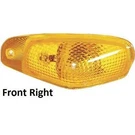 Front Right Turn Signal For Kawasaki ZX600, ZZR600, ZX600E, 25-2261. Fixed Price $17.94.