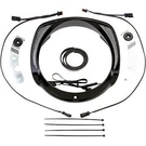 Ciro 45206 Black White/amber Led Fang Headlight Bezel For 14-21 Flht/flhx. Fixed Price $183.99.
