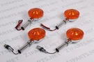 Yamaha Turn Signals Set Of 4 - TX750 TX650 TX500 XS1 XS2 Blinker Dual Wire. Fixed Price $88.00.