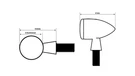 Highsider Sequence Turn Signal Module Stripe-run, Tinted Glass (pair). Fixed Price $82.42.